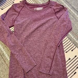 EUC Zella (S) Purple Long Sleeve Top
